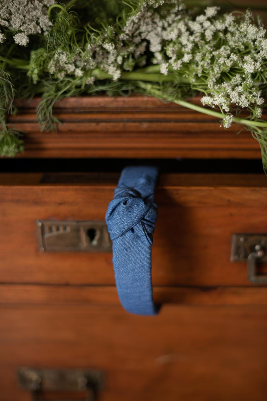 Diadema denim