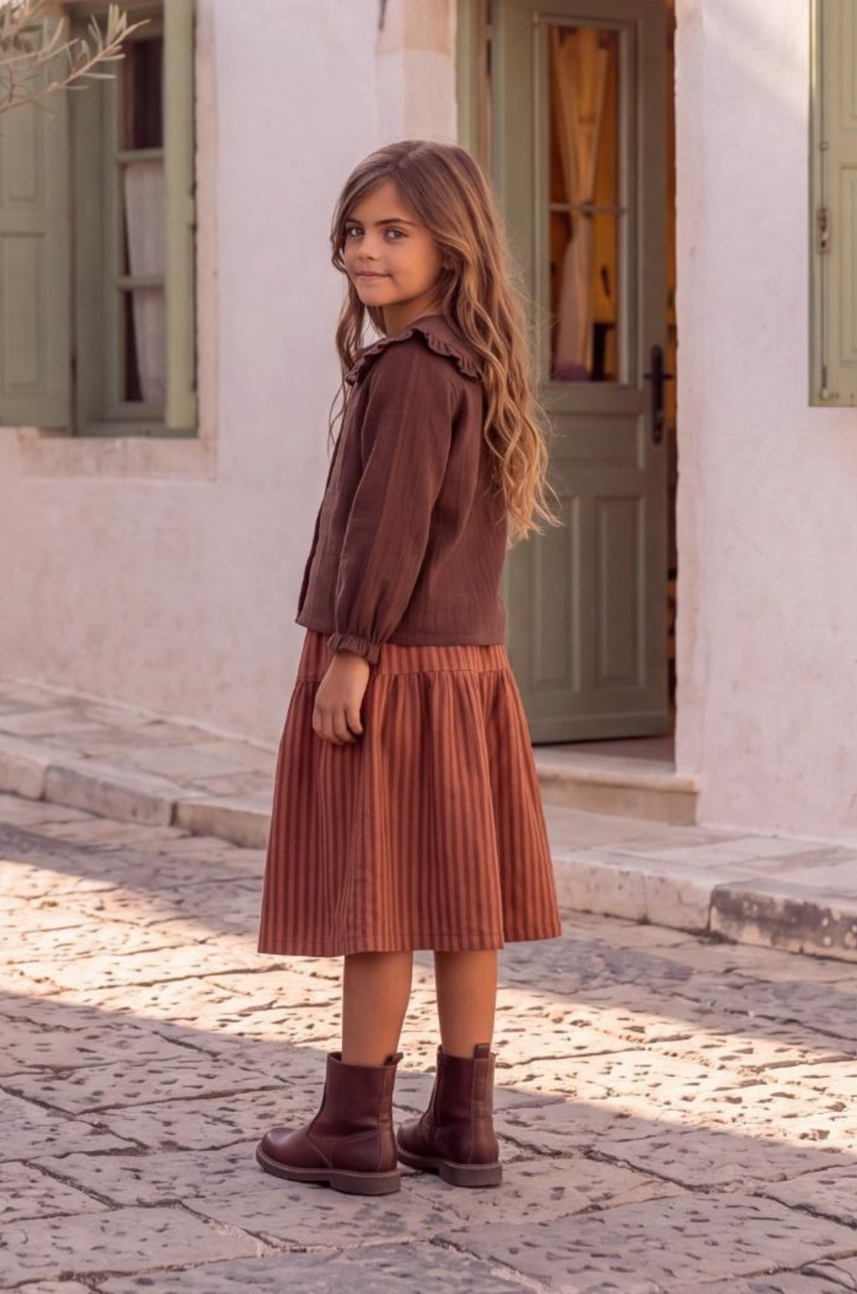 Look niña falda Pablo