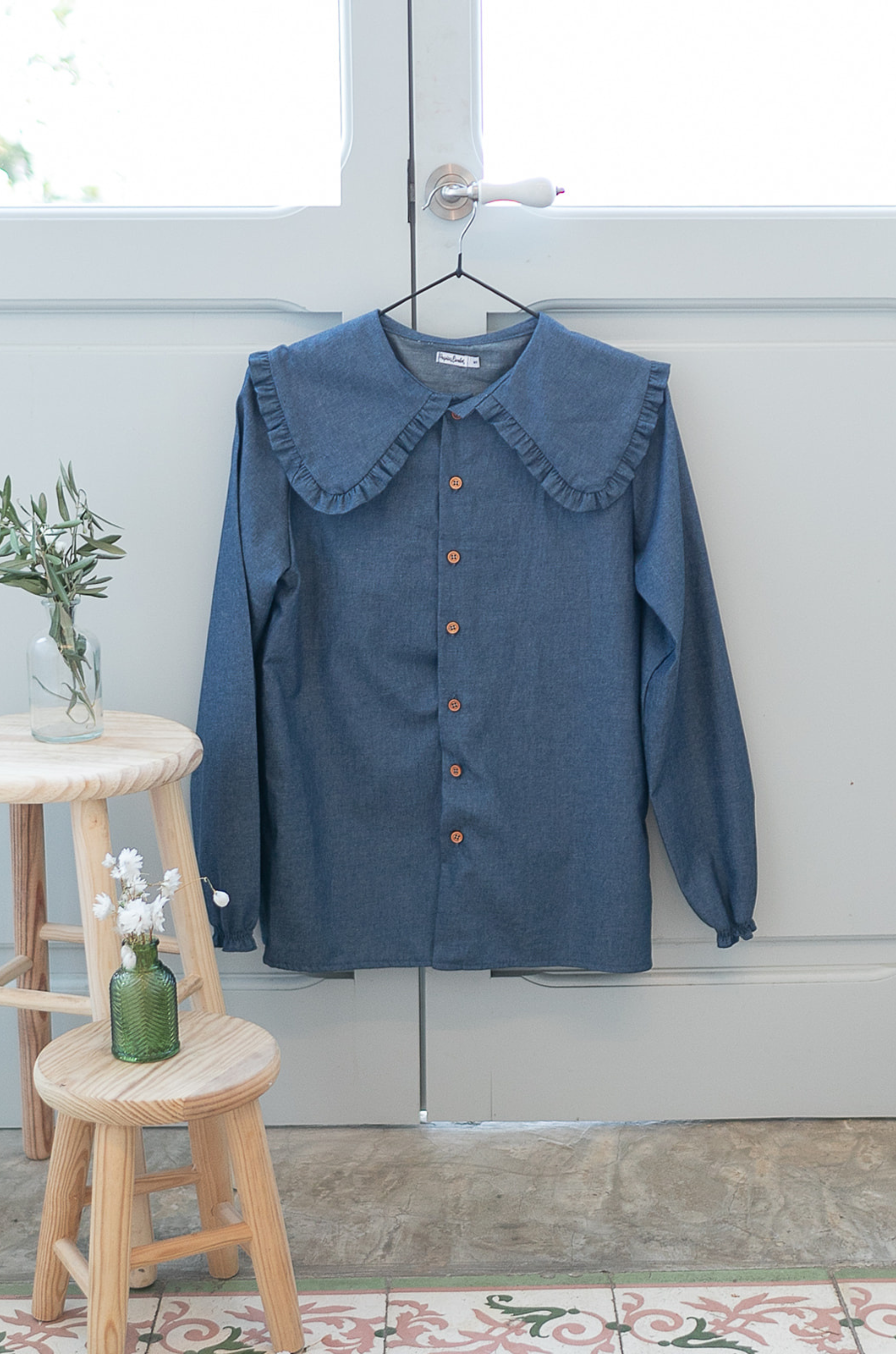 Camisa mujer denim