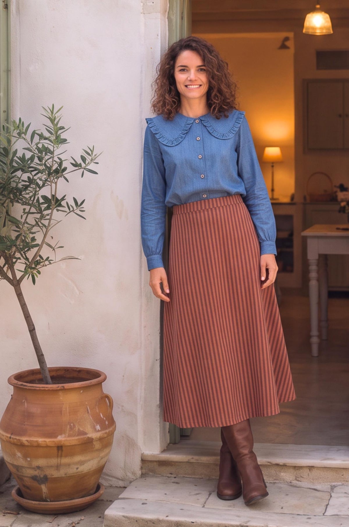Look mujer falda Pablo