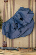 Braguita denim volantes detrás