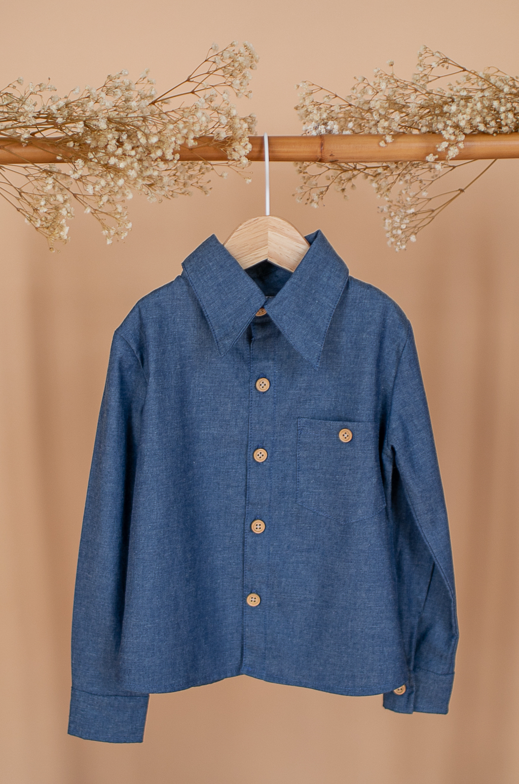 Camisa Denim para niño