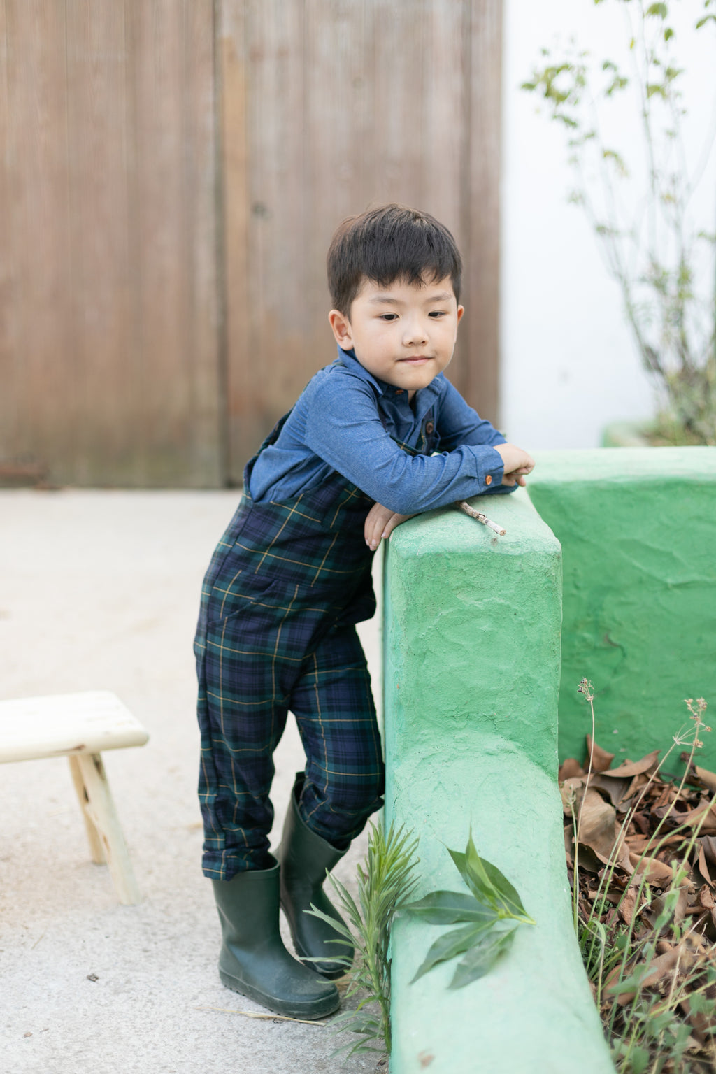 Camisa Denim para niño