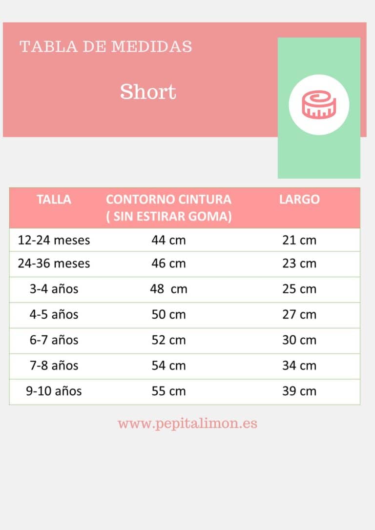 Guía de tallas
