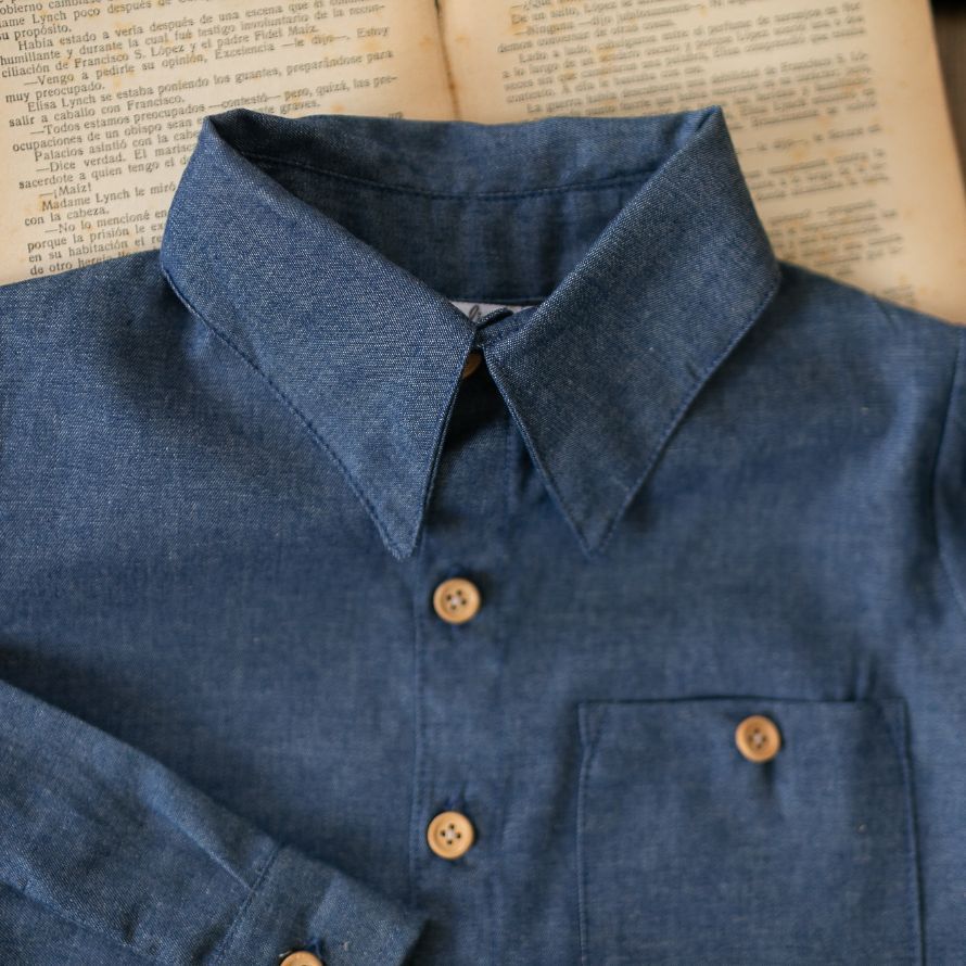 Camisa Denim para niño