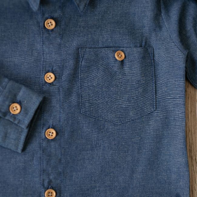 Camisa Denim para niño