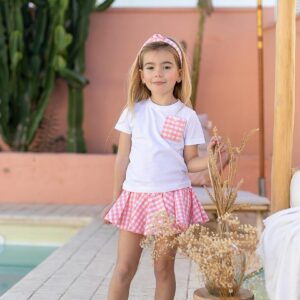Conjunto de braguita volantón Coral