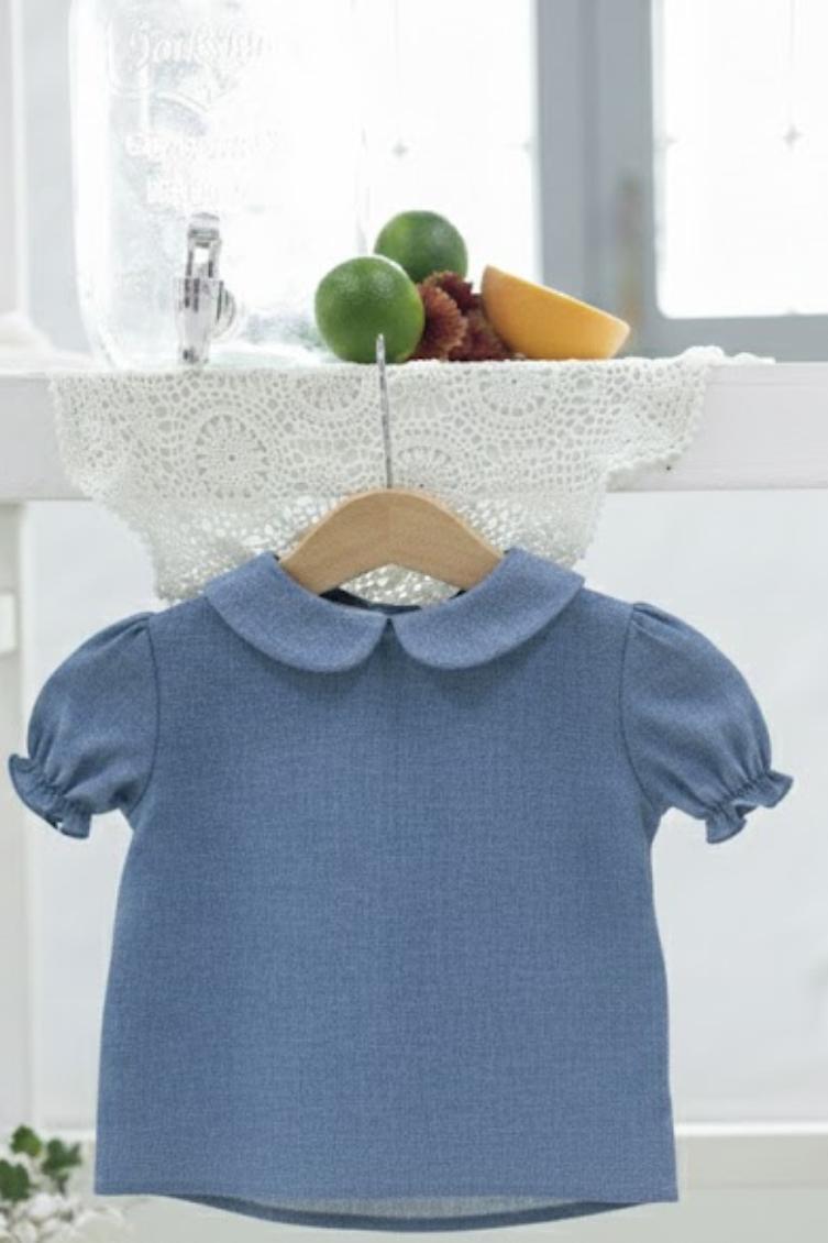 Camisa bebé Denim verano