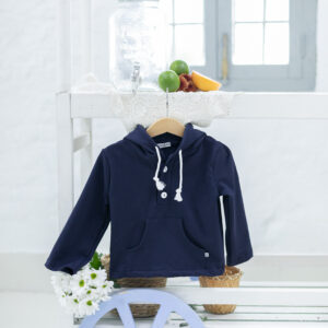 Sudadera marino capucha