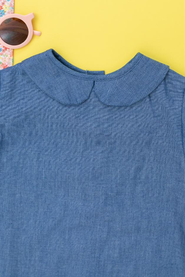 Camisa bebé Denim verano - Imagen 2