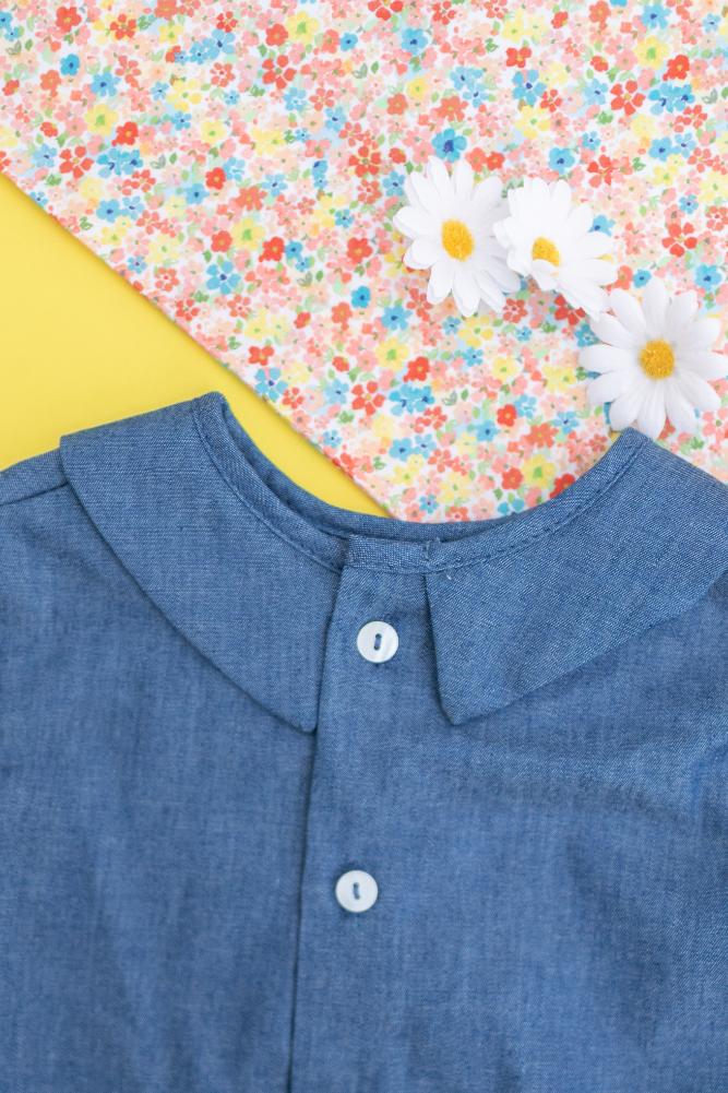 Camisa bebé Denim verano - Imagen 3