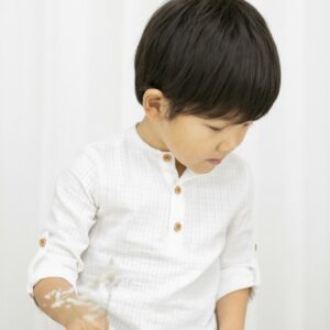Camisa niño blanca